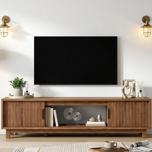 Boho stand with storage - boho, tv